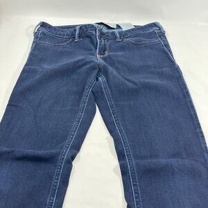 Hollister Jeggings Dark Blue Women’s Size 7 L W 28 x L 31 Mid Rise Jeans
